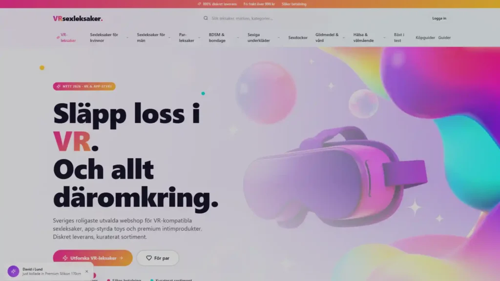 VR Sexleksaker